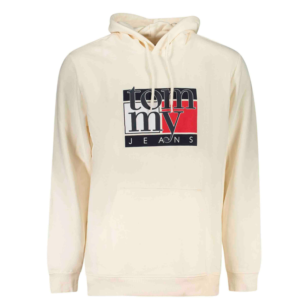 Hoodie regular fit algodão com logo bandeira