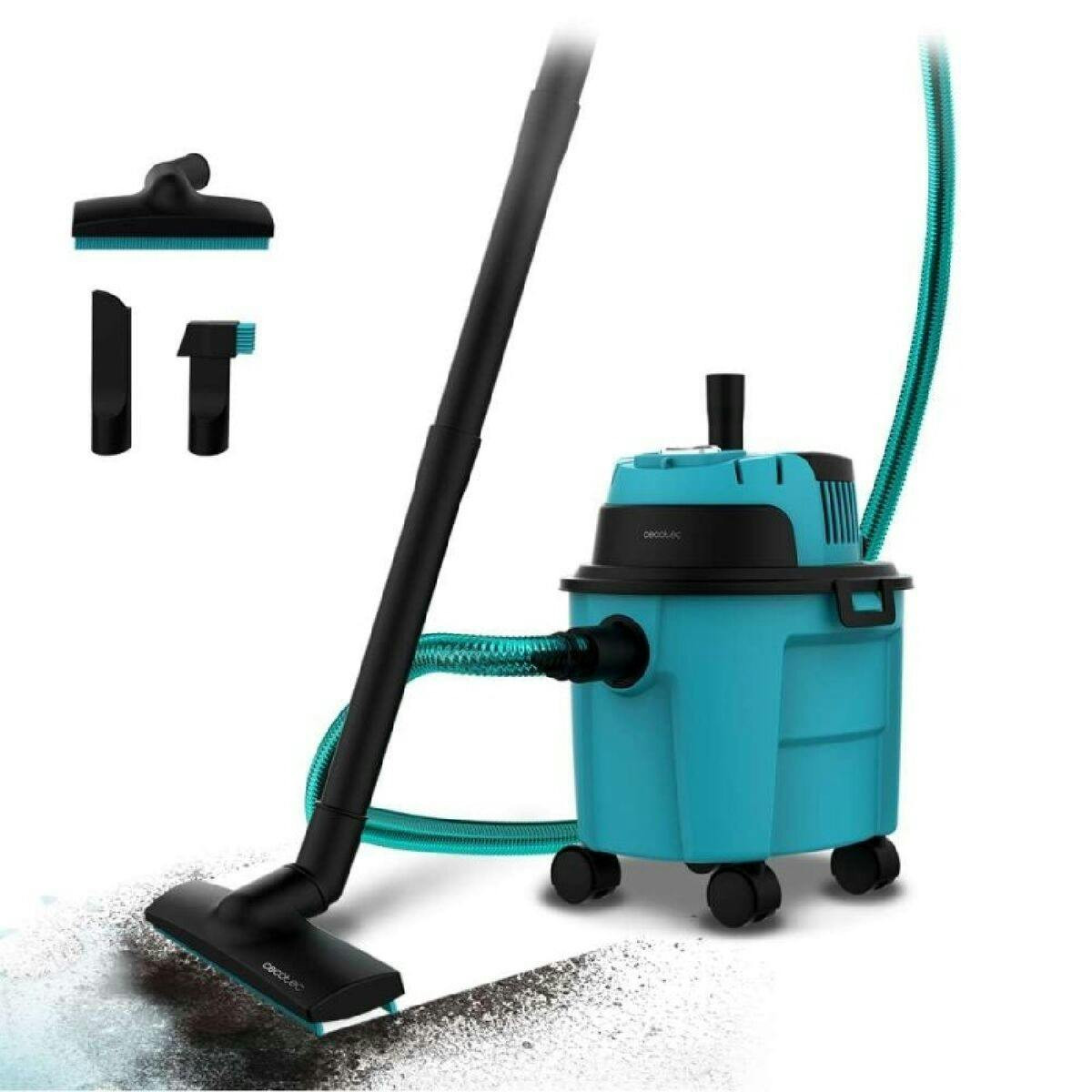 Cecotec - Aspirador em seco e húmido Conga Rockstar Wet & Dry Compact Garden Azul 1000 W