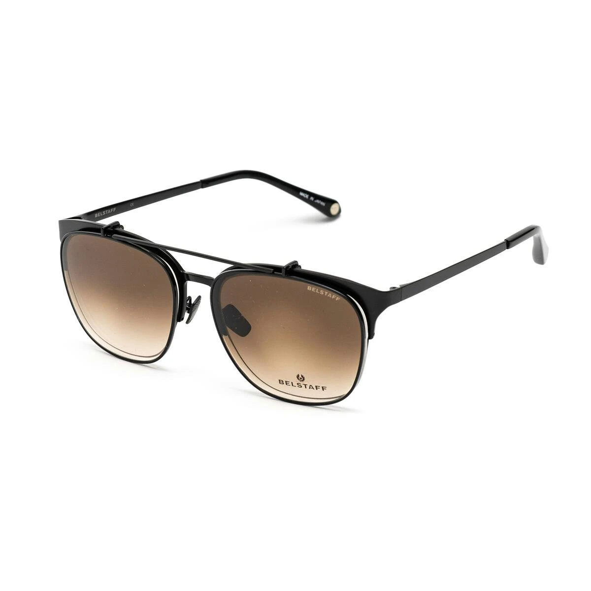Belstaff® Armação de Óculos + Óculos de Sol HATCHER-NEGRO-W Ø 55 mm Clip On