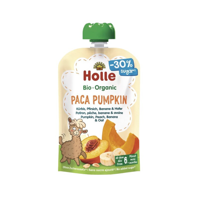 Holle Bio Puré Saqueta Paca Pumpkin 100g +6M