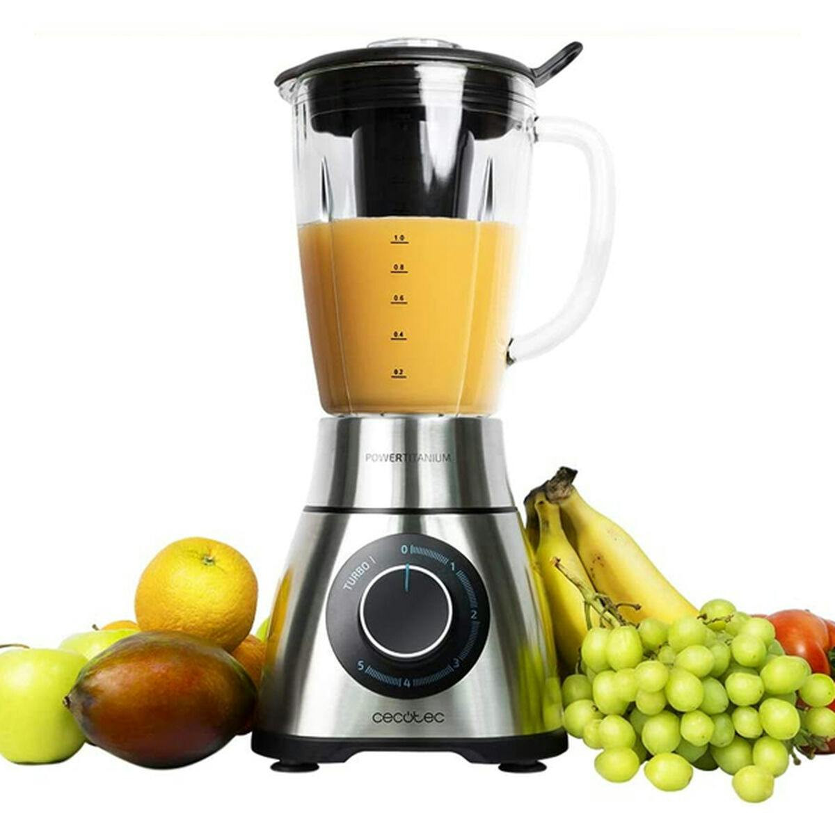 Cecotec - Batedora de Copo PerfectMix 1,8 L 1300W 1300 W