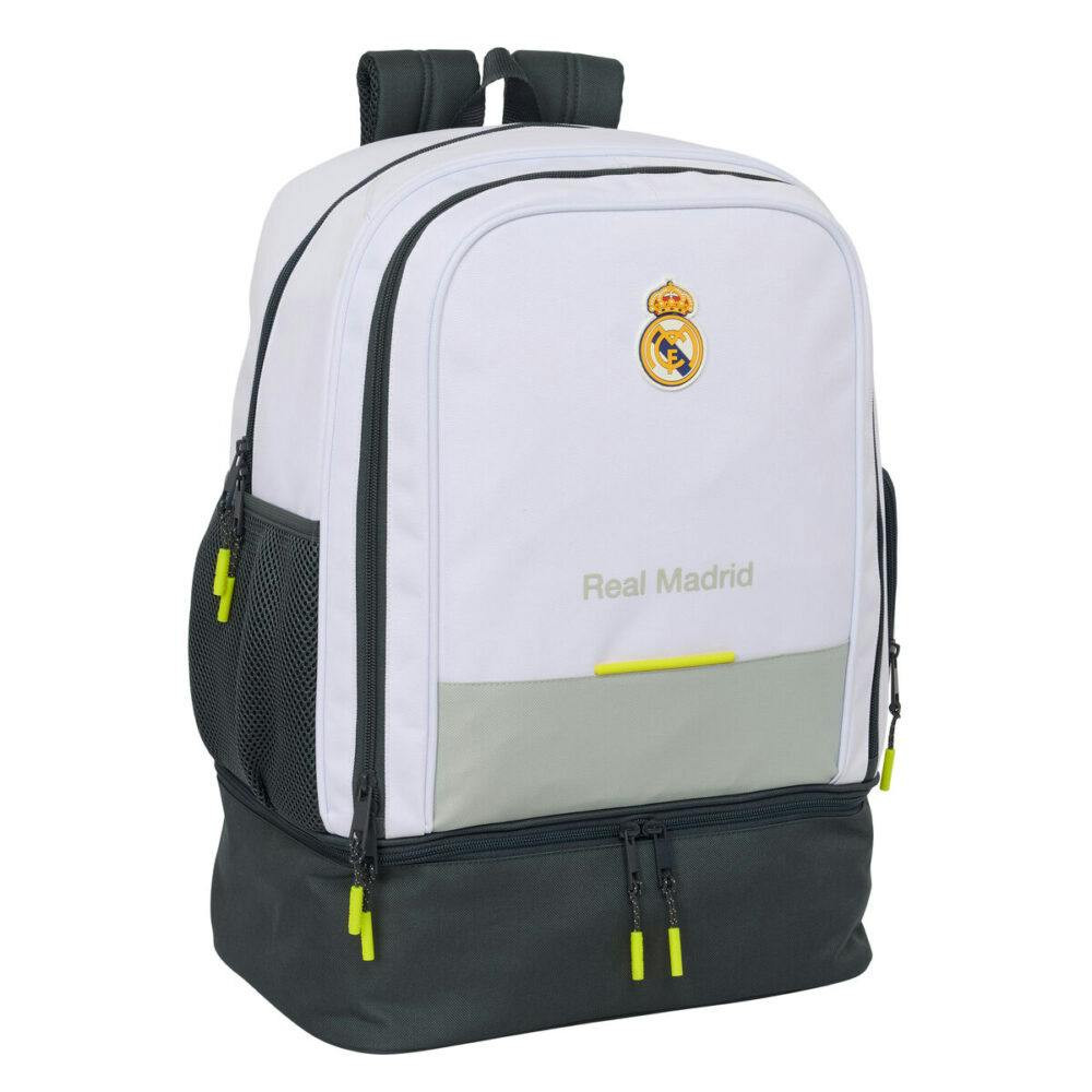 Mochila escolar Real Madrid C.F. em branco