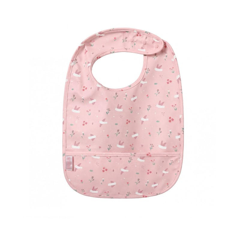 Tutete Babete Impermeável c/ Bolso Blossom Birds +6Meses