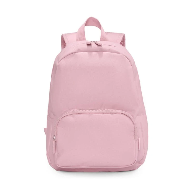Tutete Mochila Solid Color Pink Compatível A4 35cm