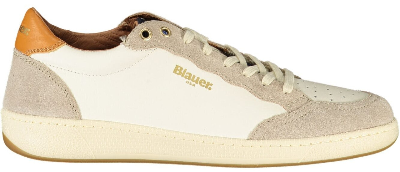 Blauer USA® Sapatilhas Brancas e Bege de Homem - 46