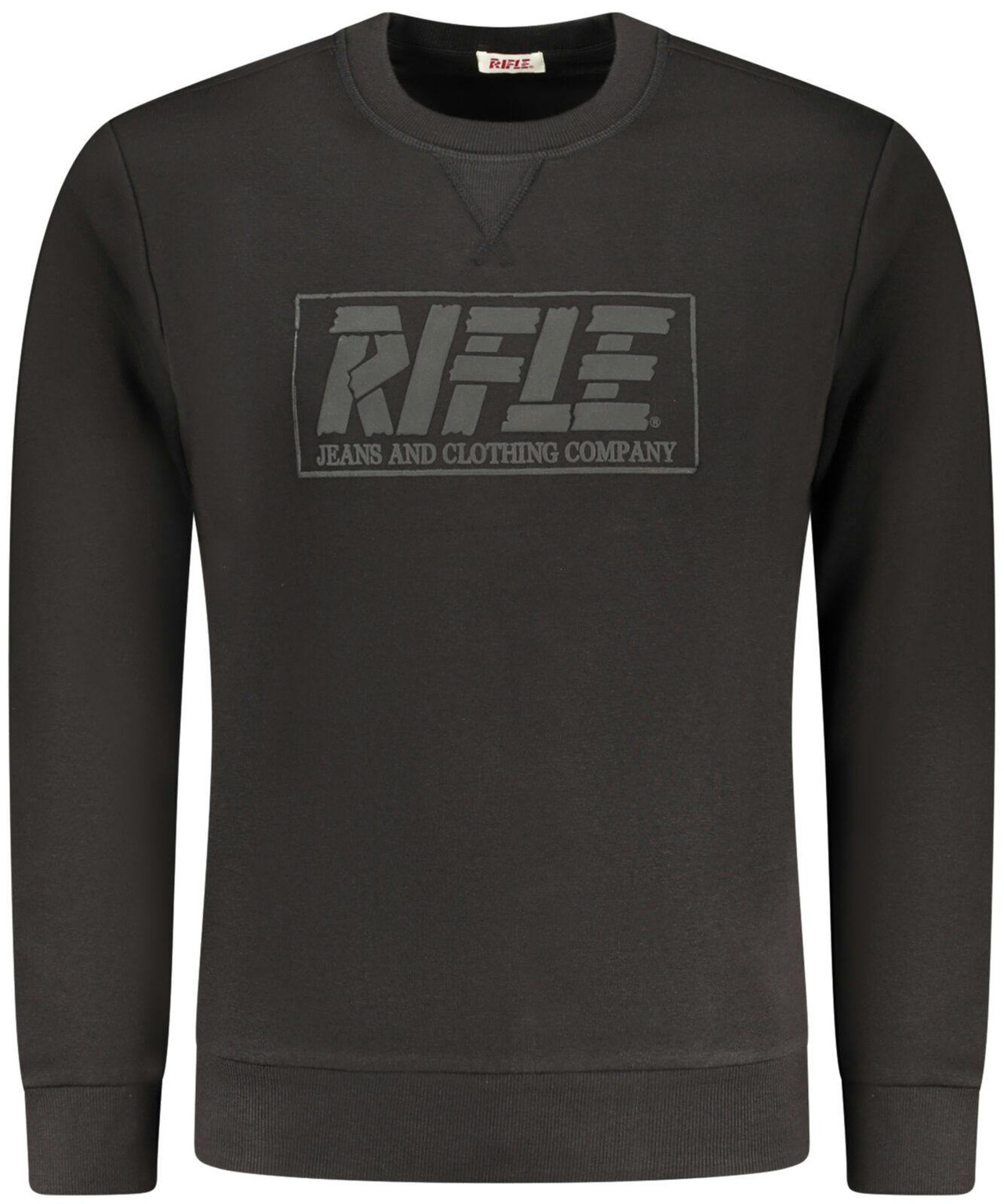 Rifle® Suéter Preto de Homem RFF415 - L