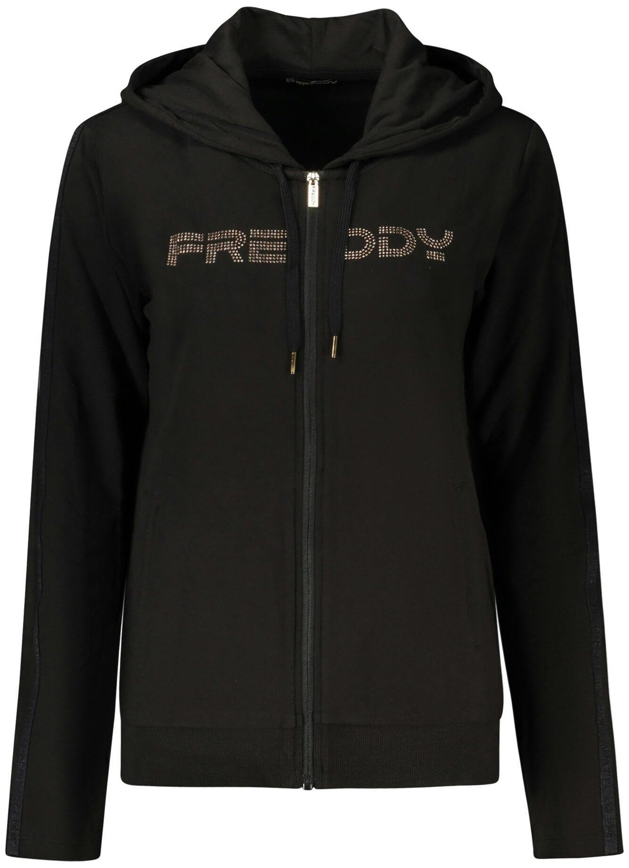 Freddy® Casaco Preto com Capuz Mulher F25WCRS2 - S