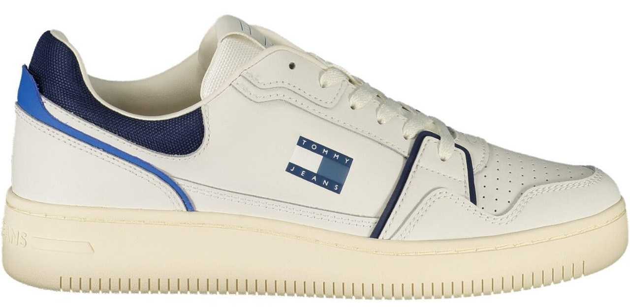 Tommy Hilfiger® Sapatilhas Brancas e Azuis de Homem EM0EM01610 - 46