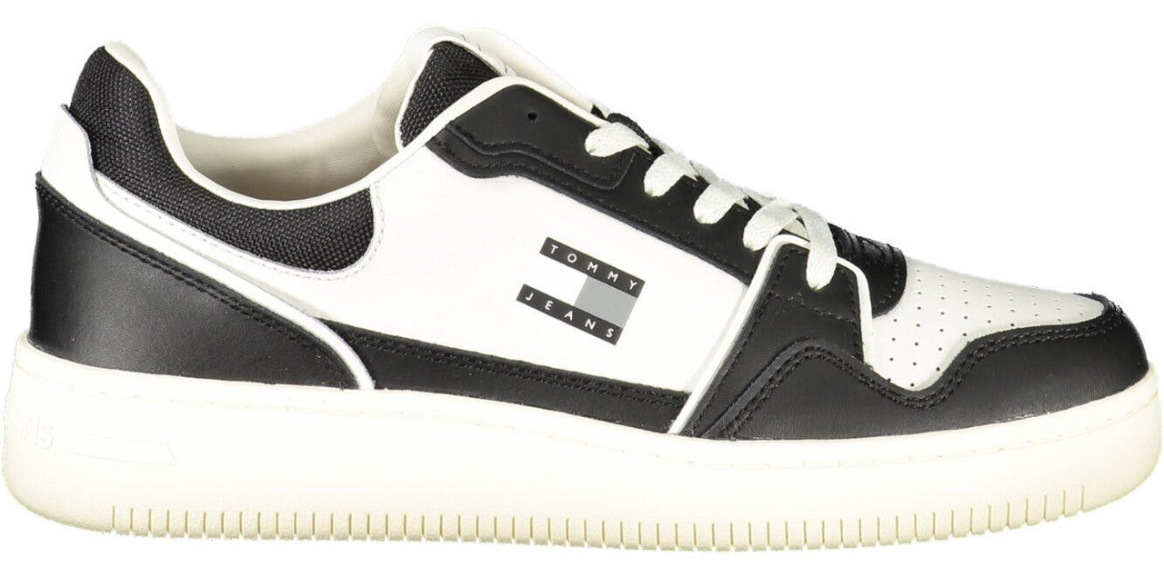 Tommy Hilfiger® Sapatilhas Brancas e Pretas de Homem EM0EM01610 - 40
