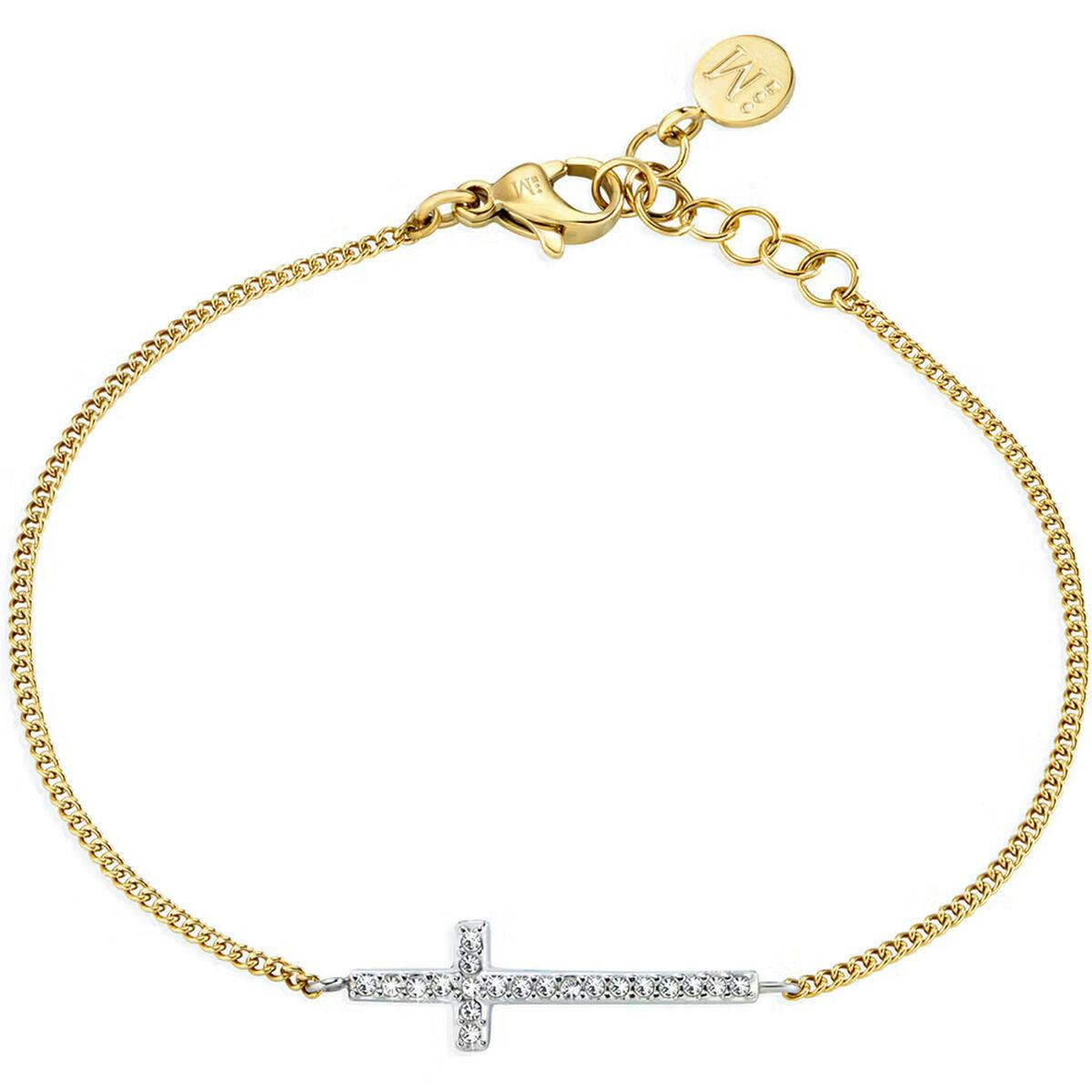 Bracelete Feminino Morellato Sagg03 Dourado Aço Inoxidável (
