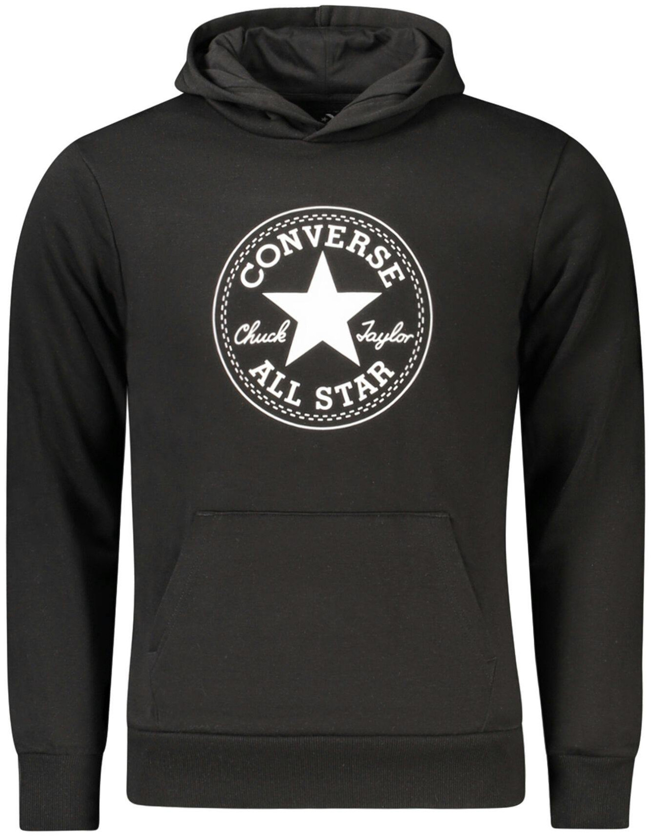 Converse® Suéter Preta Com Carapuço de Menino 9CC858 - 8-10A