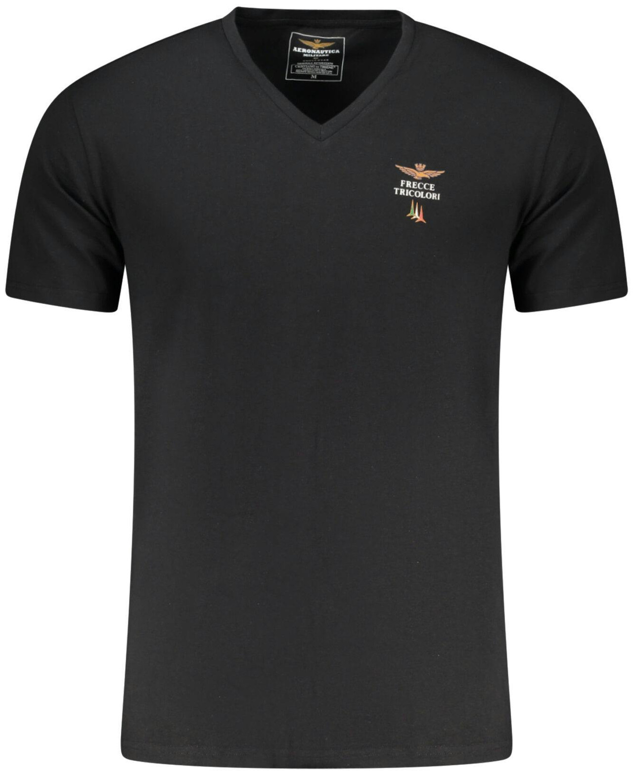 Aeronautica Militare® T-Shirt Preta de Homem SCOTI006J508 - 2XL