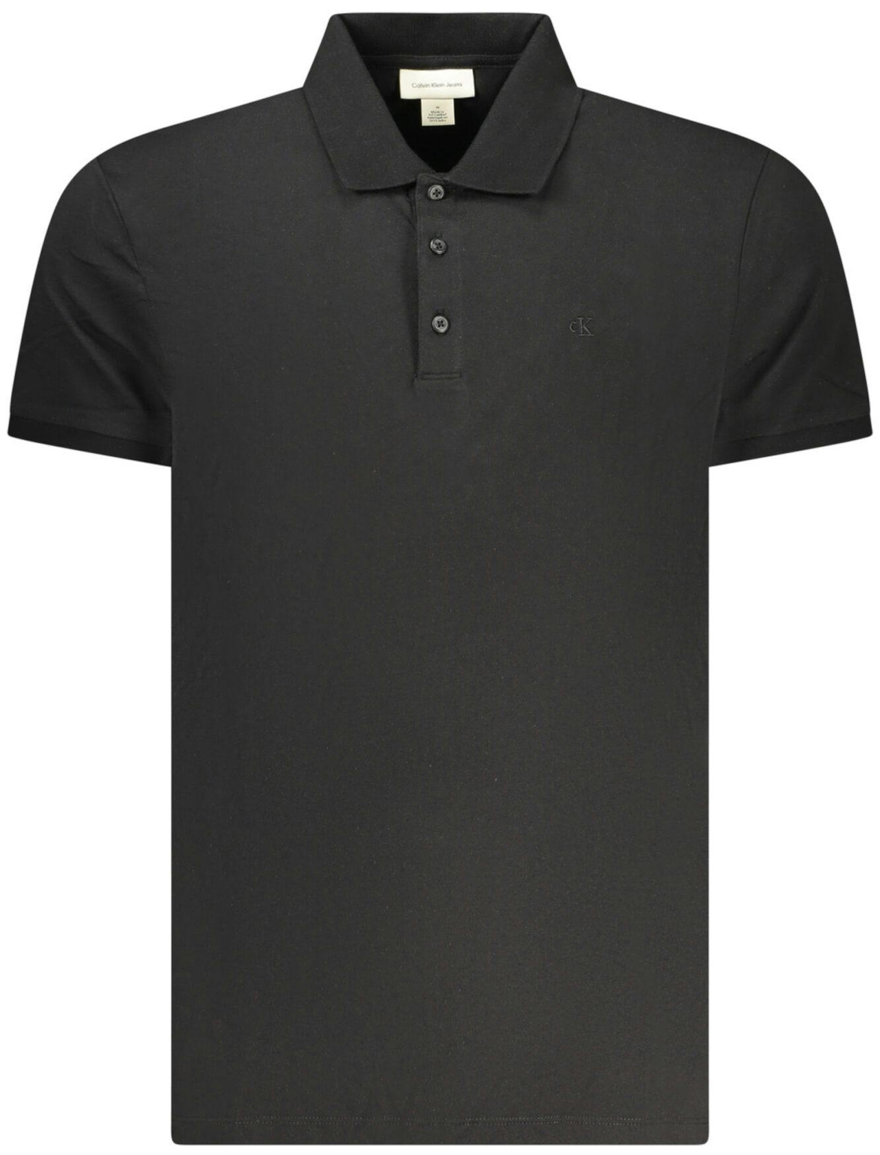 Calvin Klein® Polo Preto de Homem LV04RD255G - L