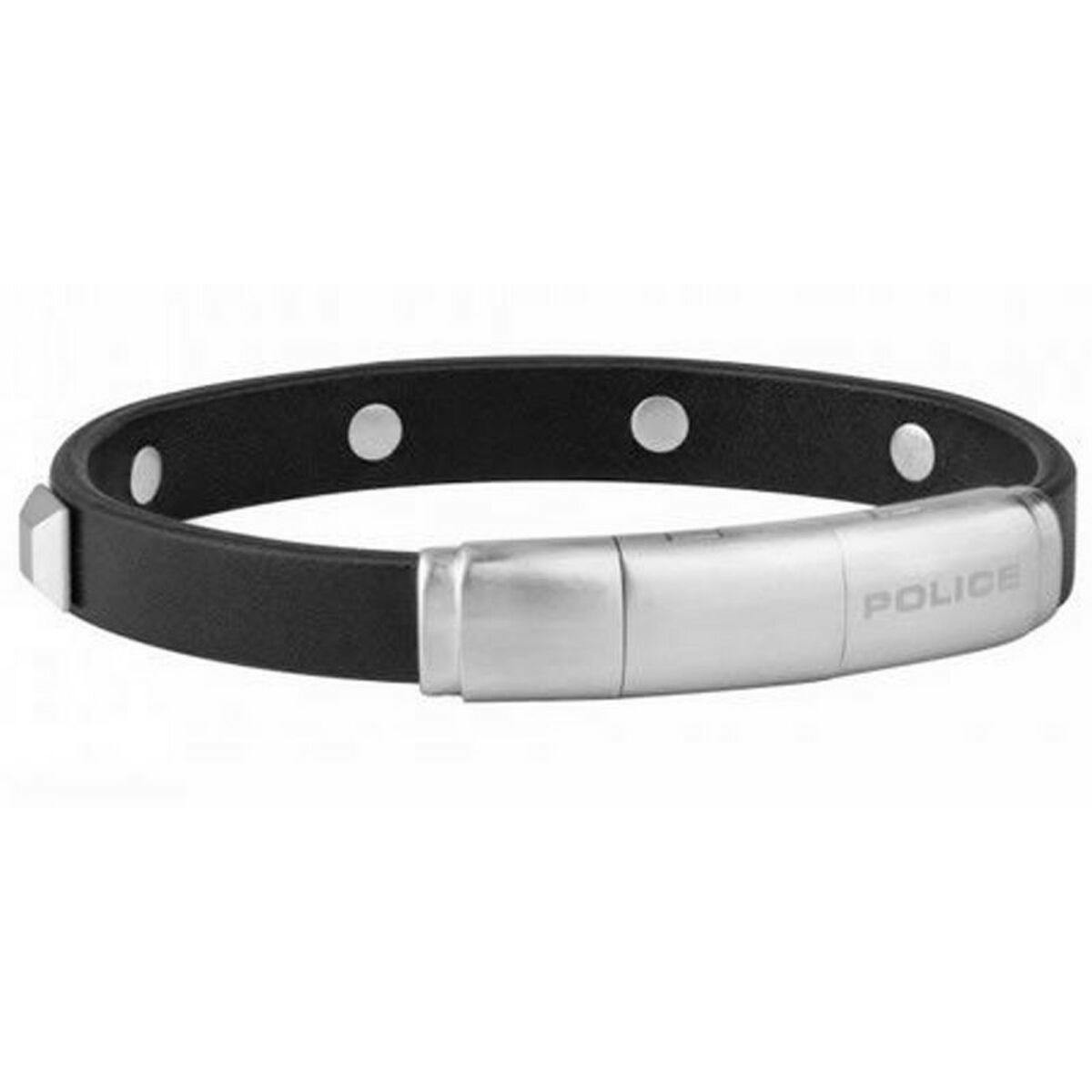Pulseira Police® Aço Inoxidável S14AQT02B (19 cm)