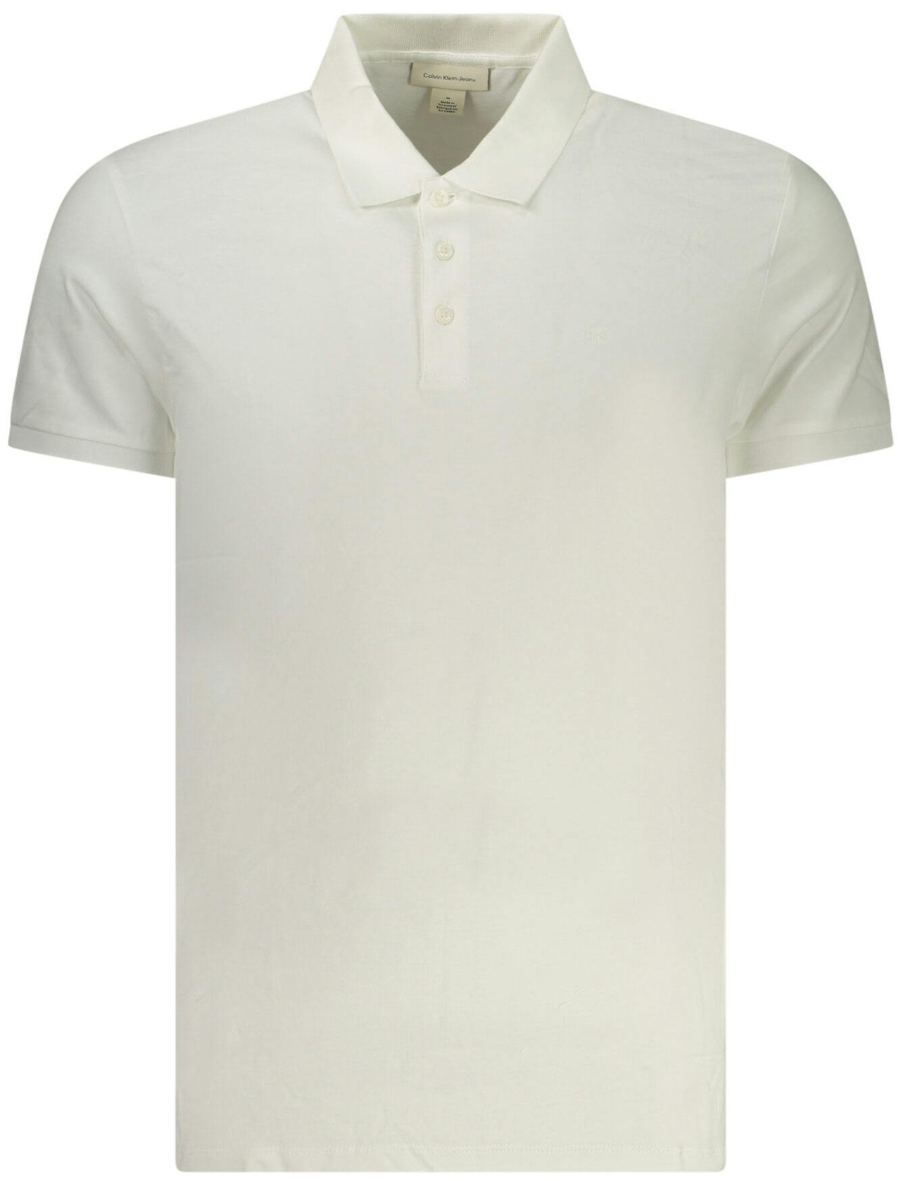 Calvin Klein® Polo Branco de Homem LV04RD255G - S