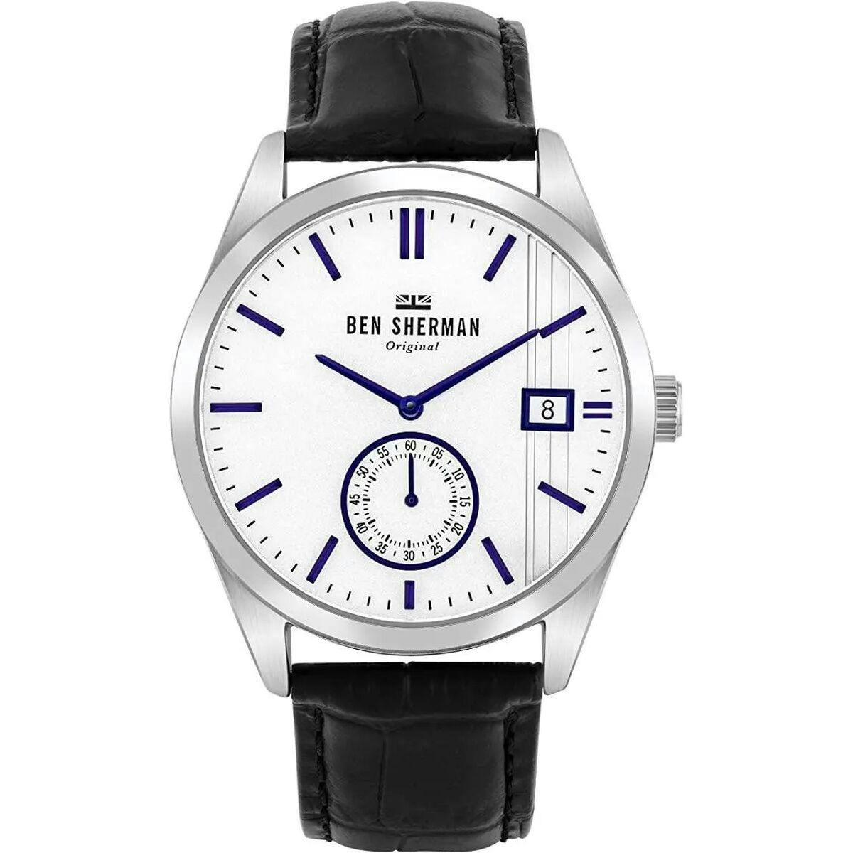 Relógio masculino analógico Ben Sherman aço inoxidável