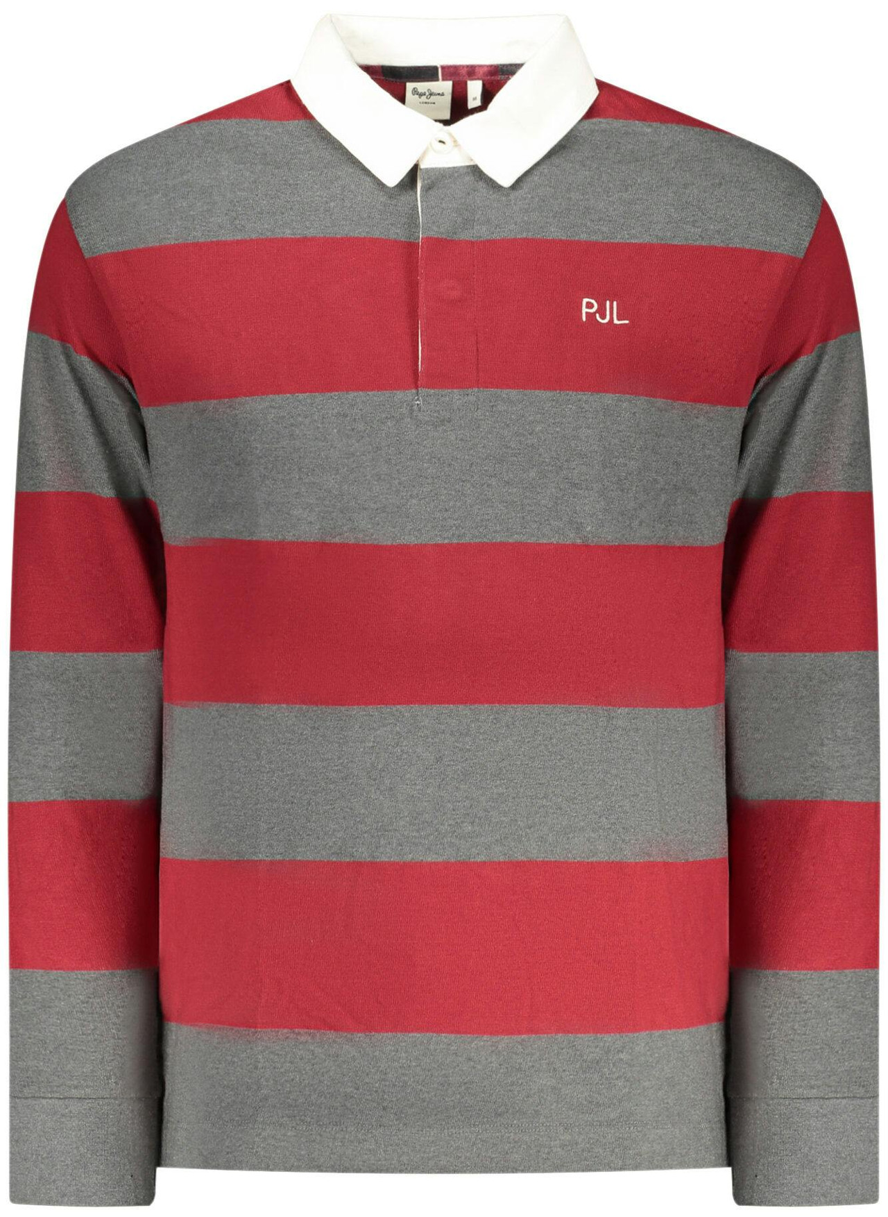 Pepe Jeans® Polo Cinza e Vermelho de Homem PM5400022 - 2XL