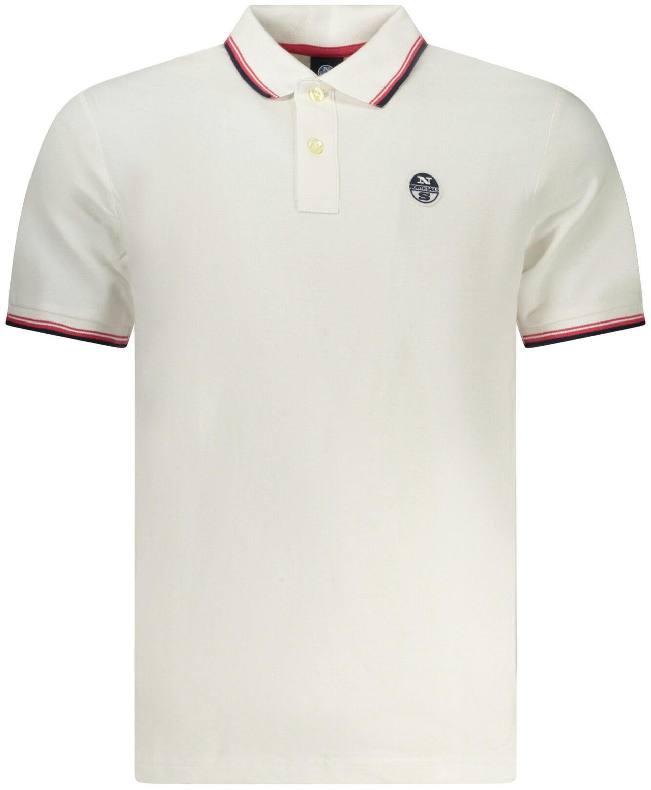 North Sails® Polo Branco de Homem 995029000 - 2XL