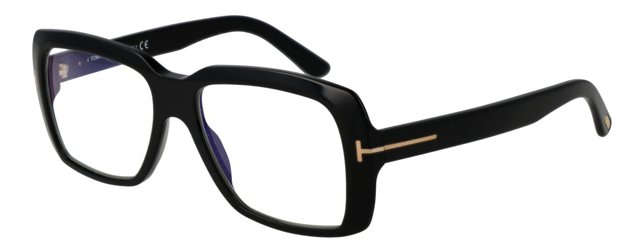Tom Ford® Armação Óptica com Lentes Filtro-Azul FT5822-B 001 54