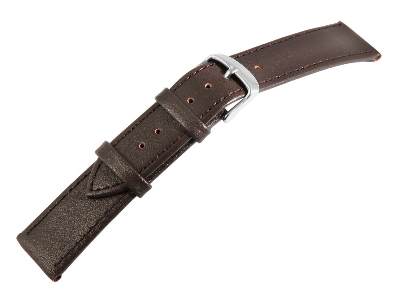 Bracelete para Relógio em Pele Genuína Castanho 14 mm - 8000389-140