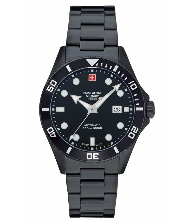 Relógio Swiss Alpine Military® Deep Sea Automatic Diver SAM7095.2177