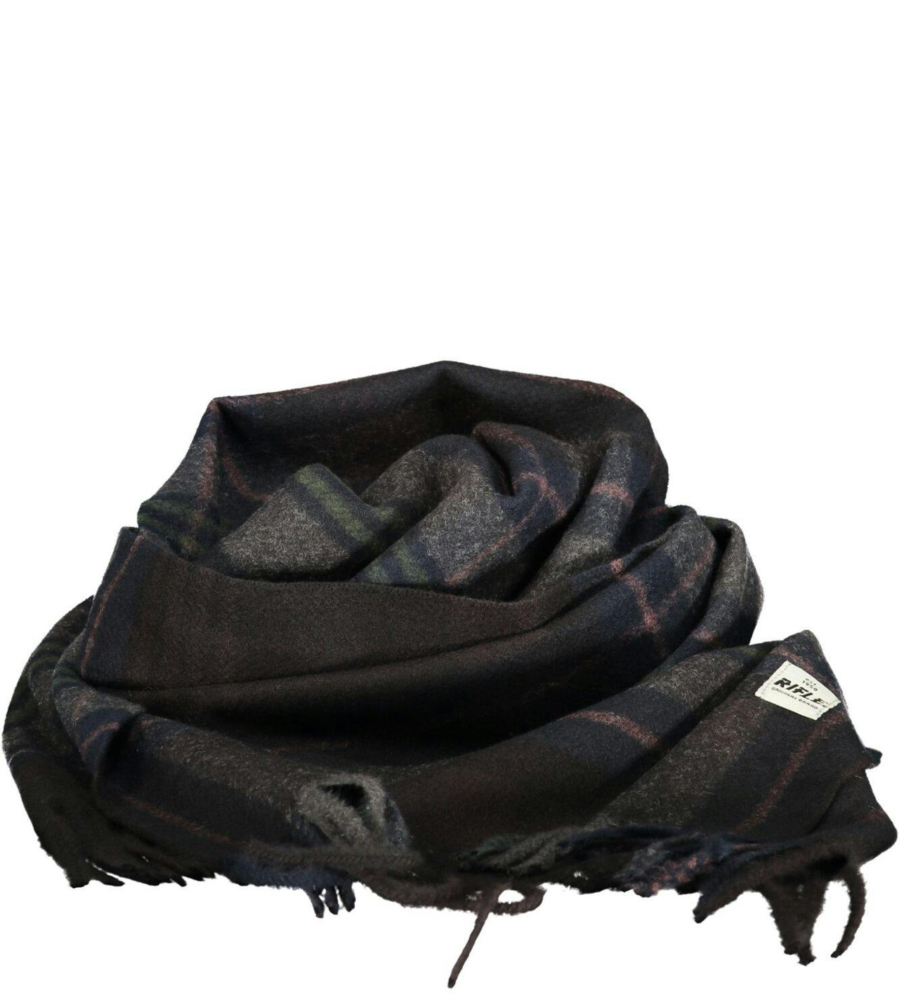 Rifle® Cachecol Xadrez Preto  Unissexo RF103 - UNI