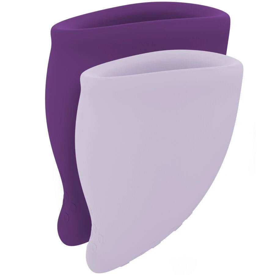 Fun Factory® Kit De Copo Menstrual Fun Violeta Tamanho A+B