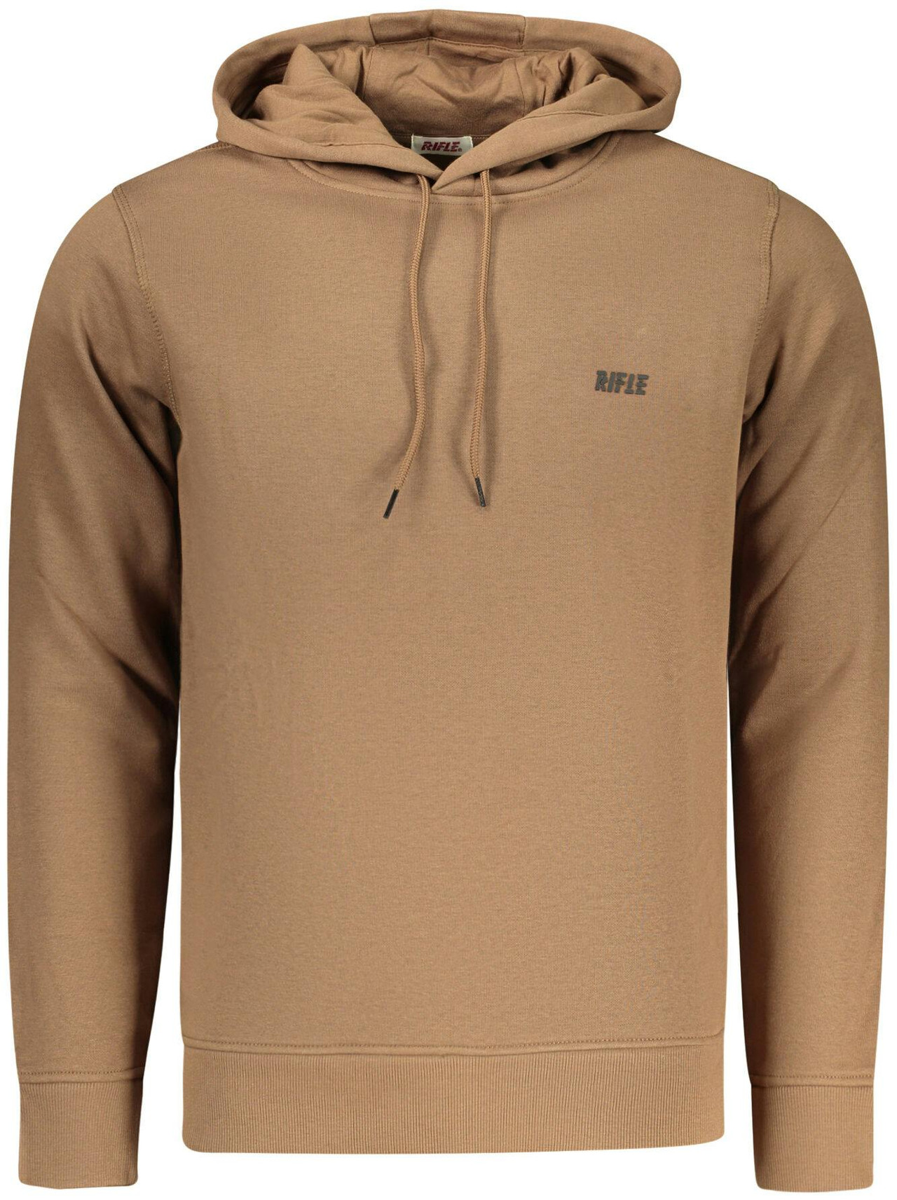 Rifle® Sweatshirt Marrom com Capuz de Homem RFF017 - M
