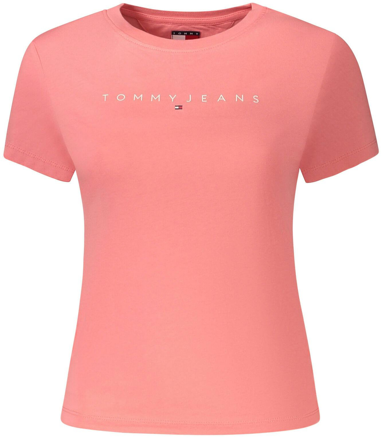 Tommy Hilfiger® T-Shirt Rosa de Mulher DW0DW18398 - L