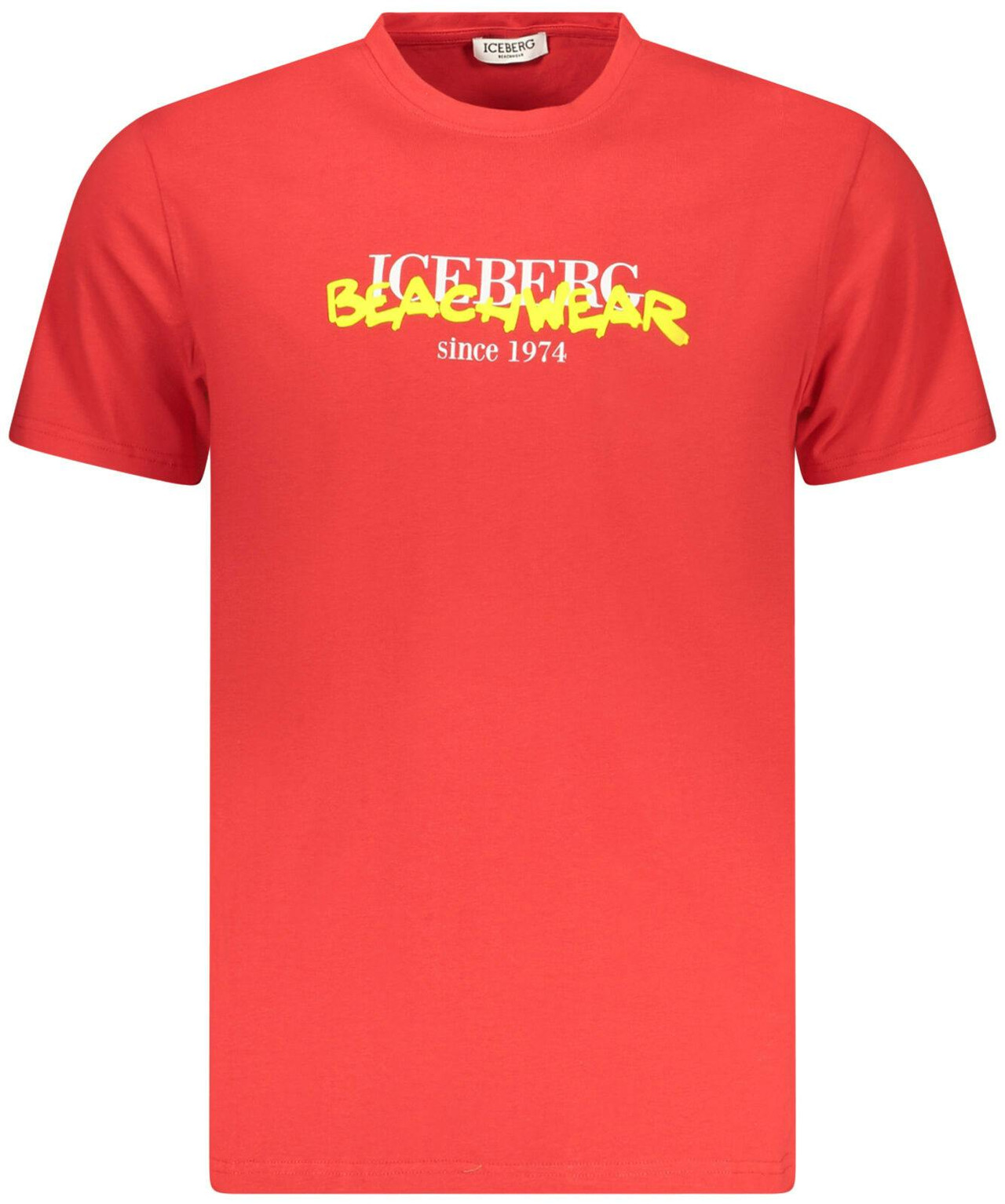Iceberg ®T-Shirt Vermelha de Homem ICE3MTS01 - L
