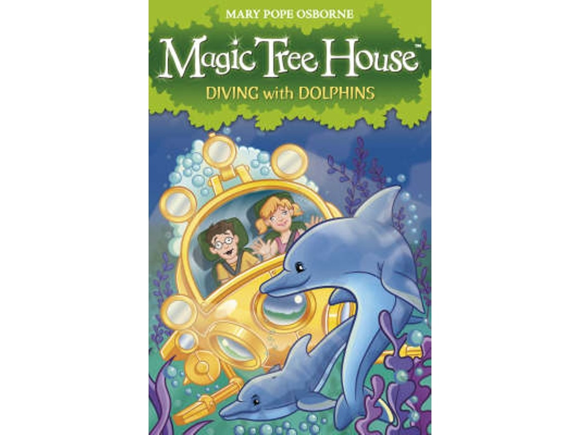 Magic Tree House 9: Diving with Dolphins de Mary Pope Osborne (Inglés)