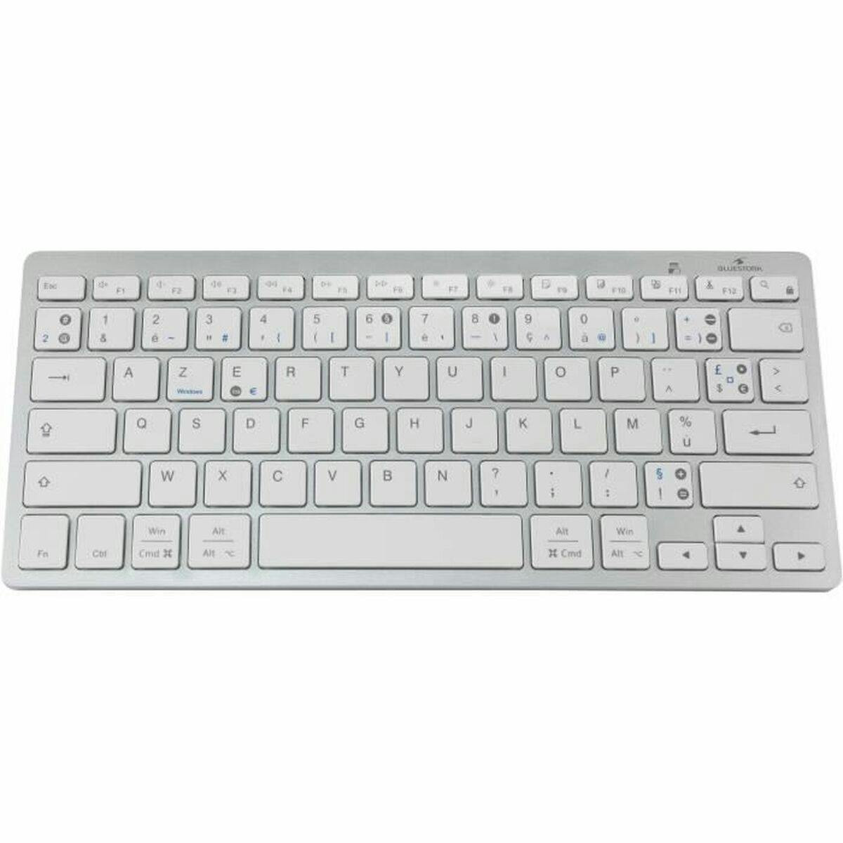 Teclado Bluetooth Bluestork KB-MINI-PC-MAC/FR Azerty Francês Branco