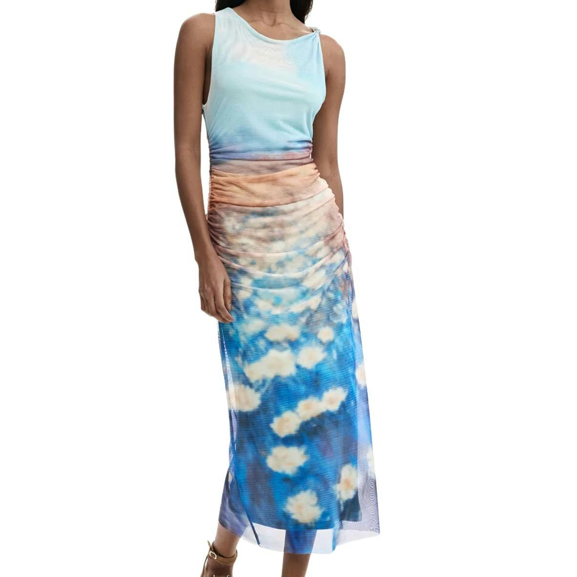 Desigual® Vestido Azul de Mulher 26SWVK28 - XS