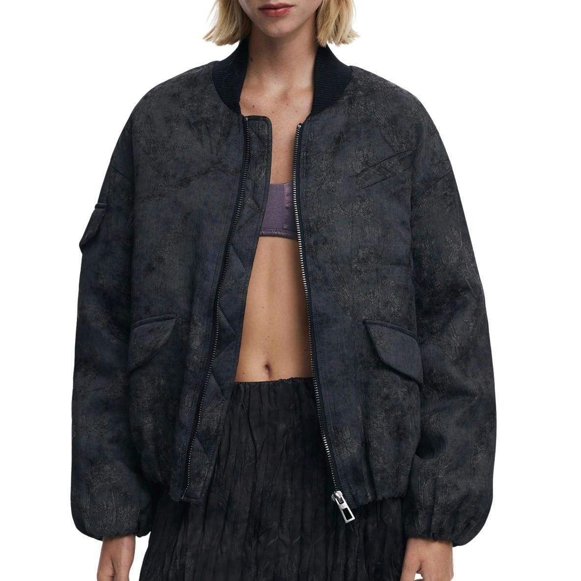 Desigual® Casaco Preto de Mulher 25WWEW26 - L