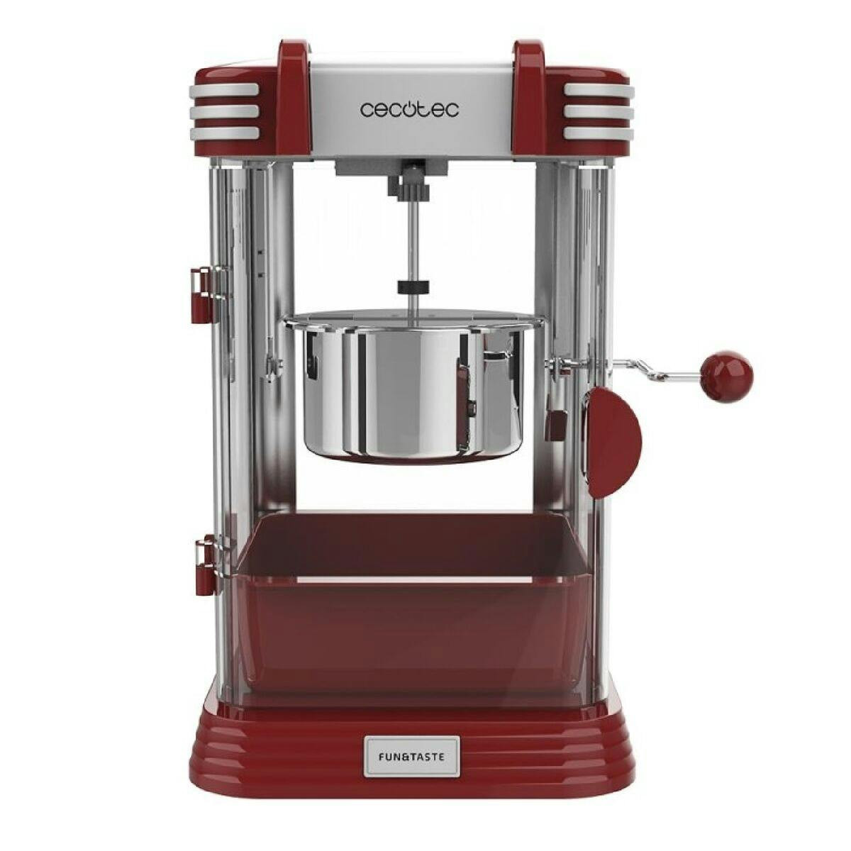 Cecotec - Máquina de pipocas Fun&Taste P’Corn Classic 300 W Vermelho