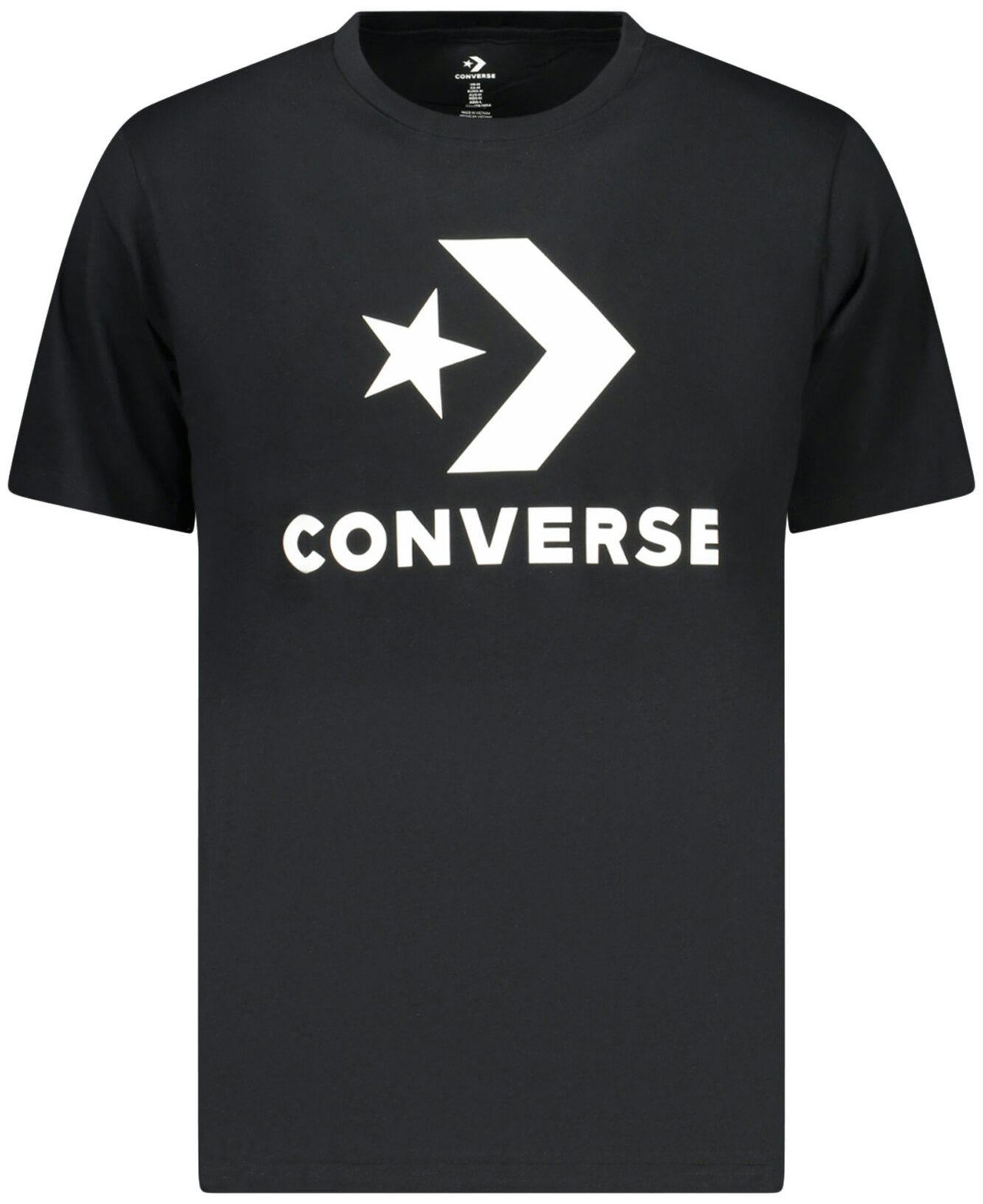 Converse® T-Shirt Preta de Homem CVM5T458 - L