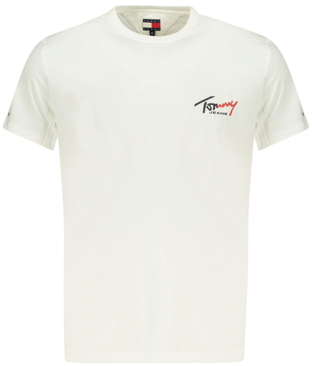 Tommy Hilfiger® T-Shirt Branca de Homem DM0DM22538 - 2XL - DM0DM22538_BIYBL_2XL
