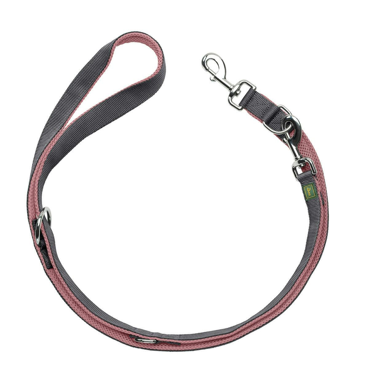 Trela para Cães Hunter Maldon Cor de Rosa 2 m Ajustável