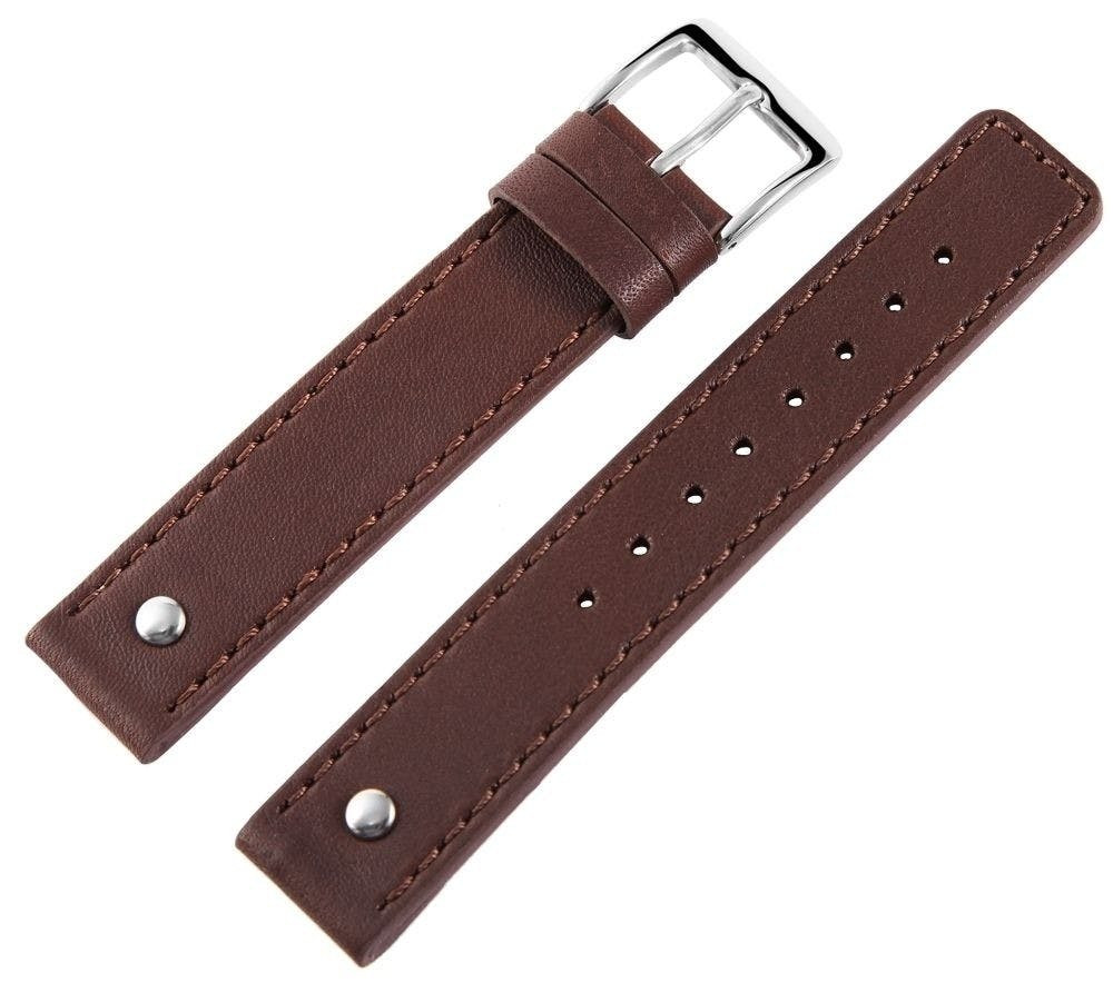 Mestre Artesão® Bracelete de Relógio em Couro Genuíno - 0017