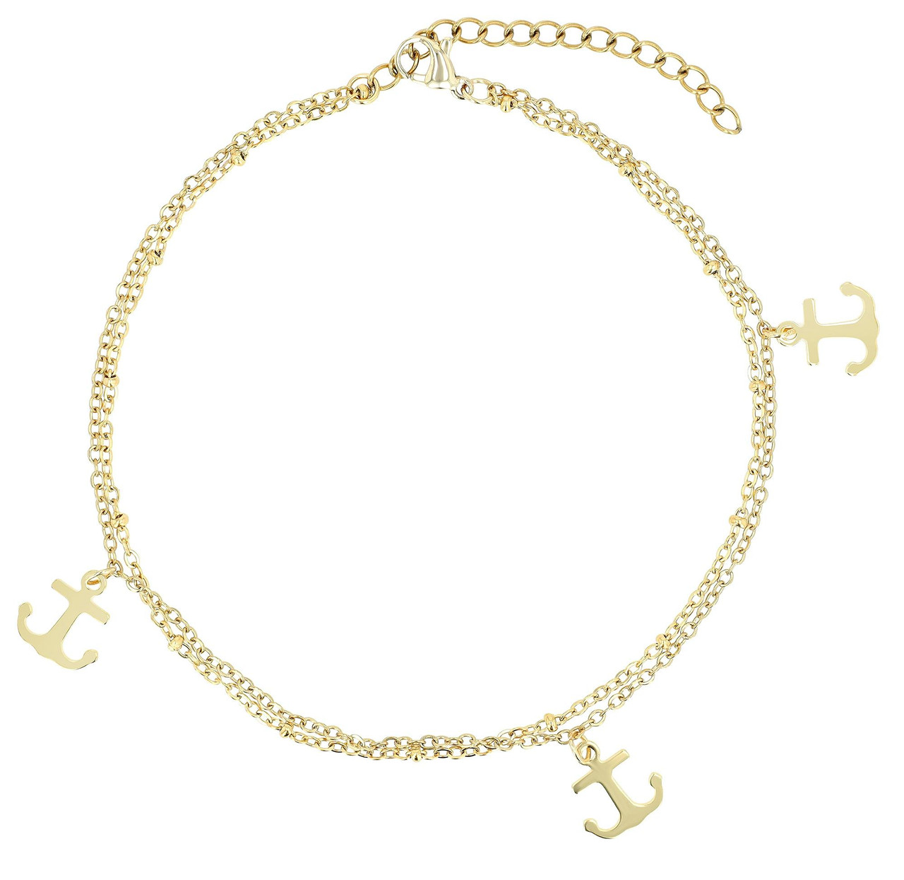 Akzent® Pulseira de Pé “Marinasa” em Aço Inoxidável 5110027