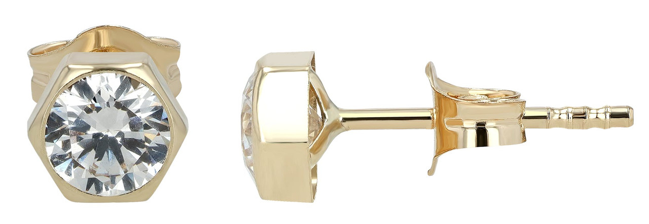 Joalharia Ouro 8k – Brincos "Meyra" em Ouro