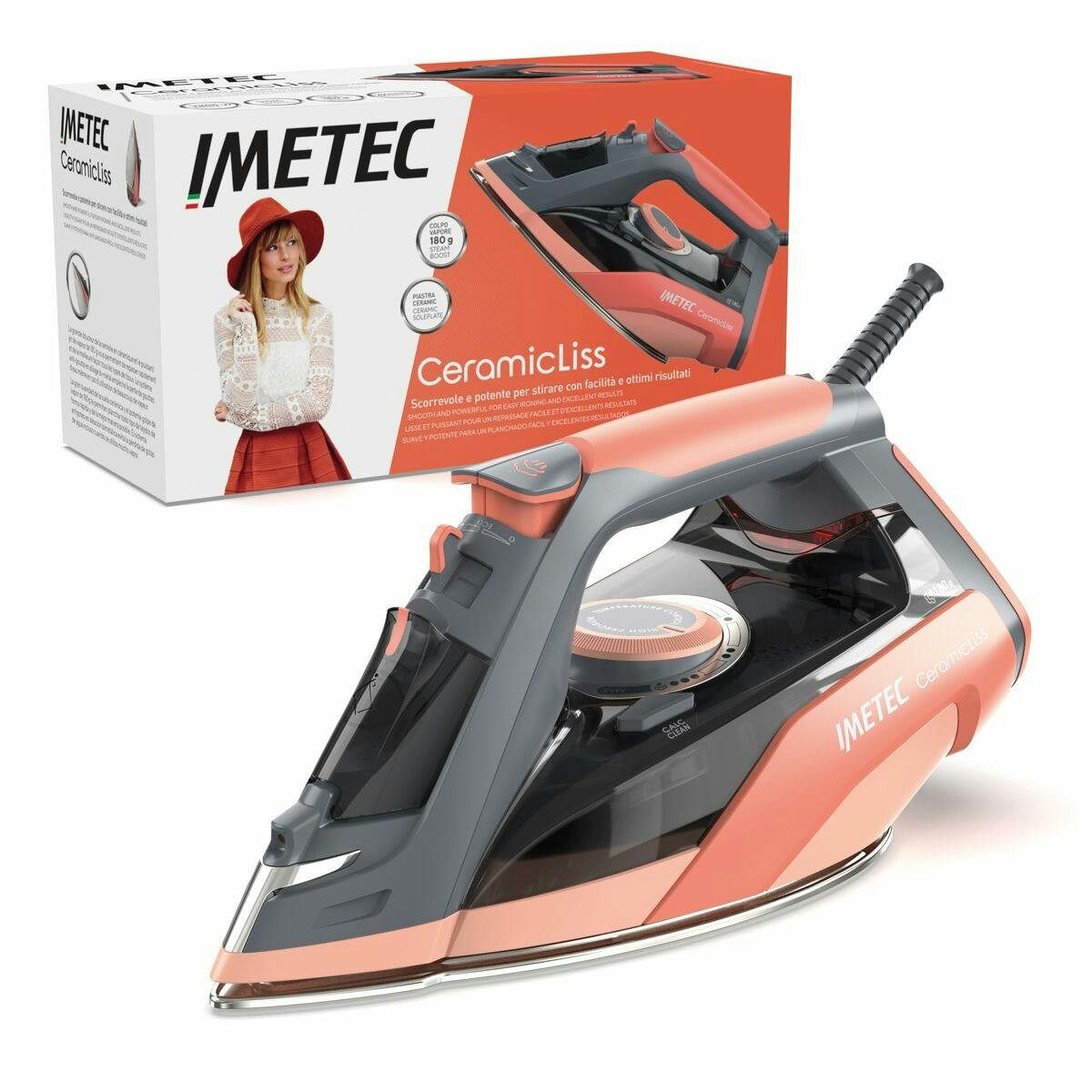 IMETEC - Ferro de Vapor GV180 2400 W