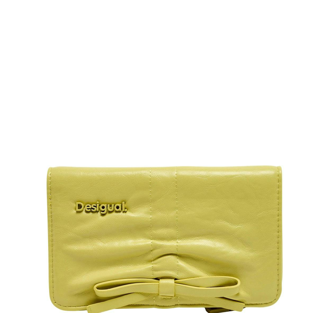Desigual® Carteira Amarela de Mulher 26SAYP13 - UNI