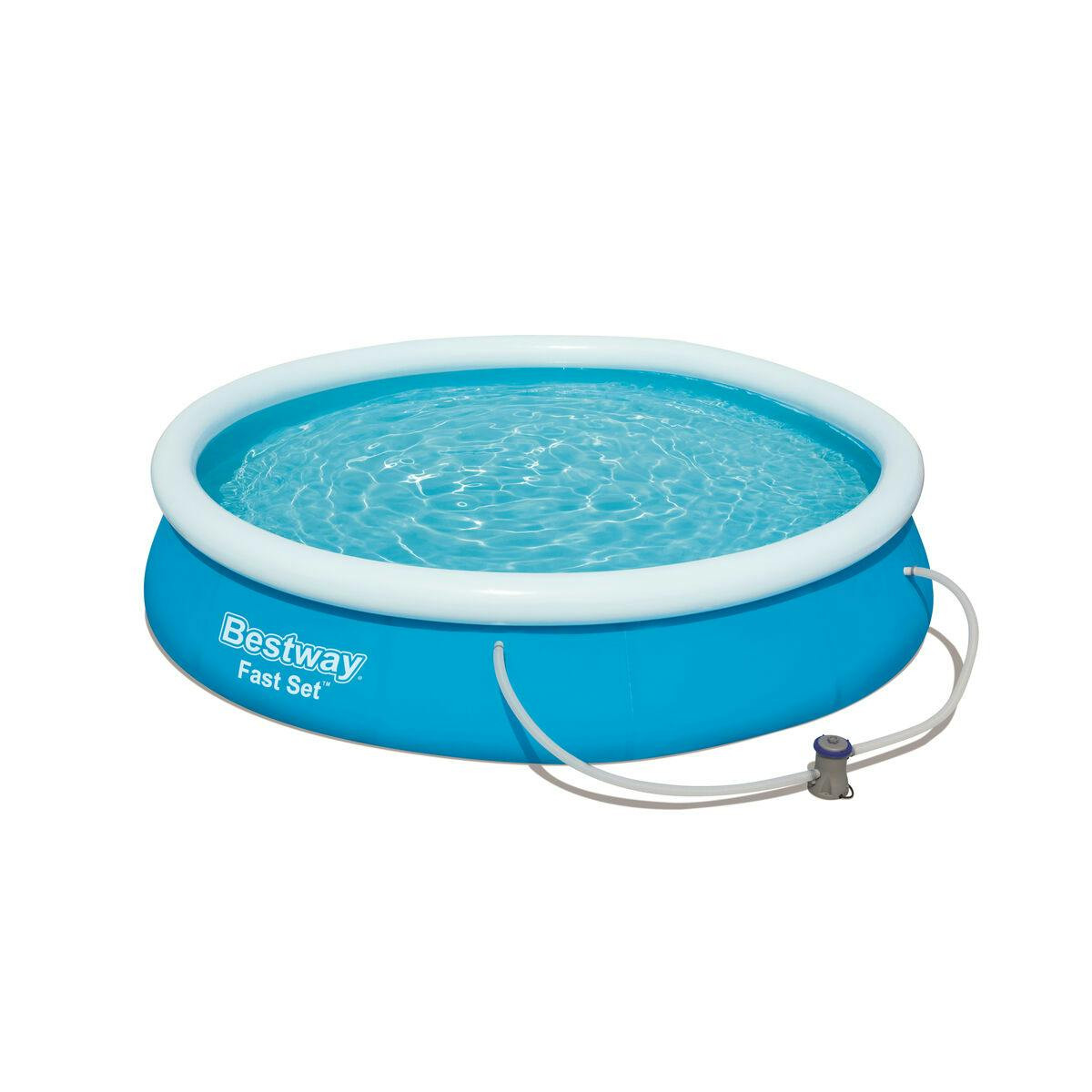 Bestway Piscina Inflável Aro com Depurador 366x76 cm