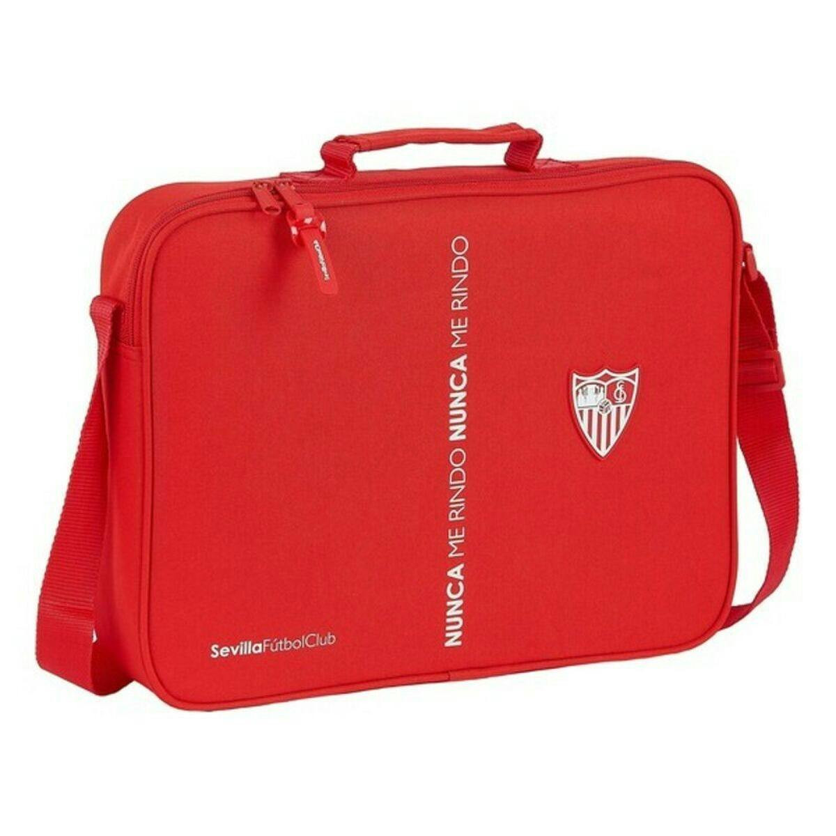 Pasta Escolar Sevilla Fútbol Club Vermelho (38 x 28 x 6 cm) - S4301597