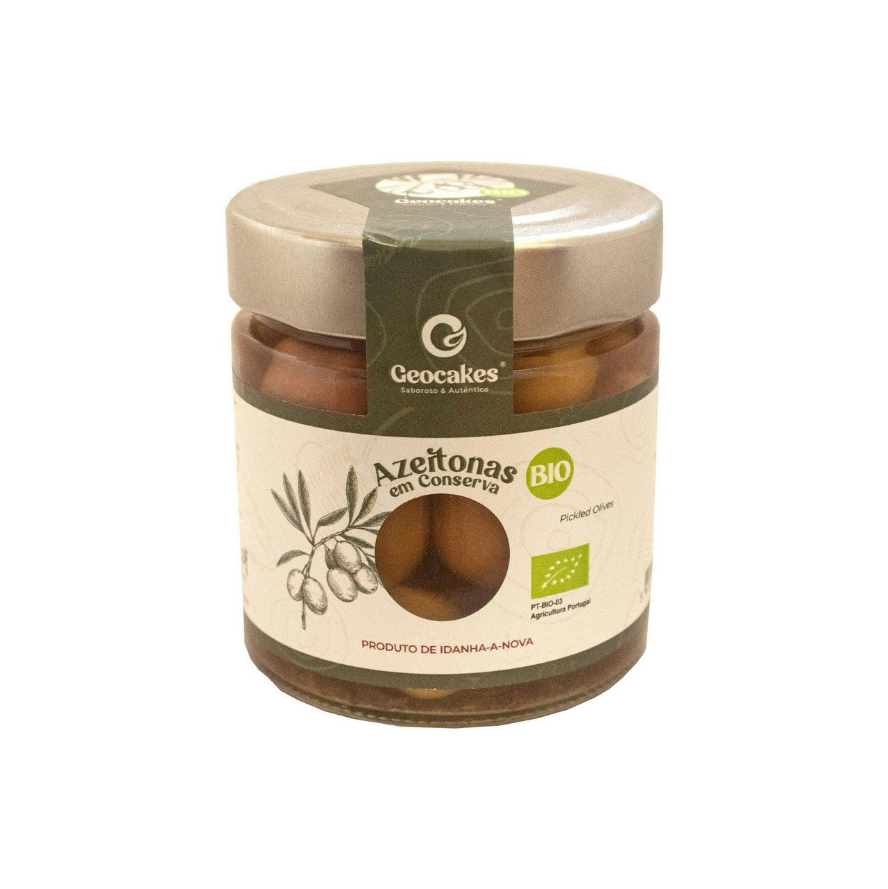 Azeitonas cordovil biológicas em conserva 230 g