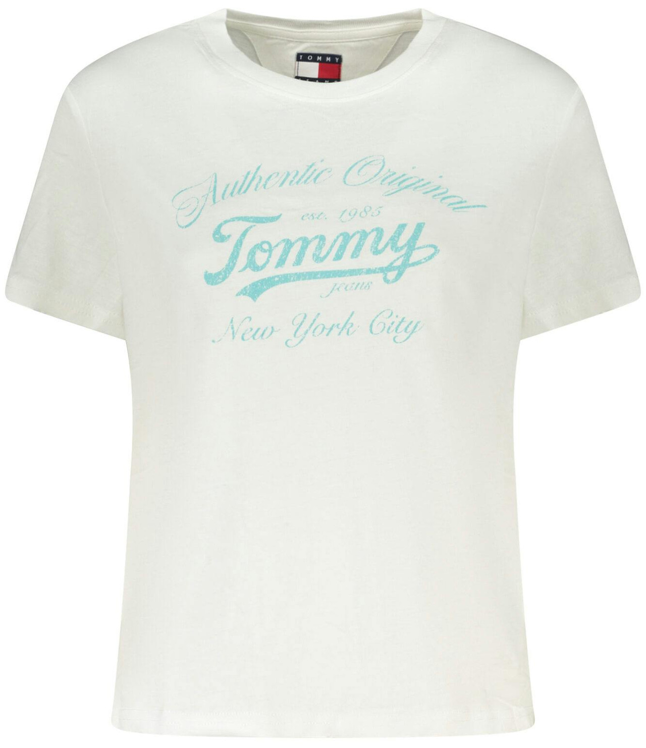 Tommy Hilfiger® T-Shirt Branca de Mulher DW0DW21404 - L