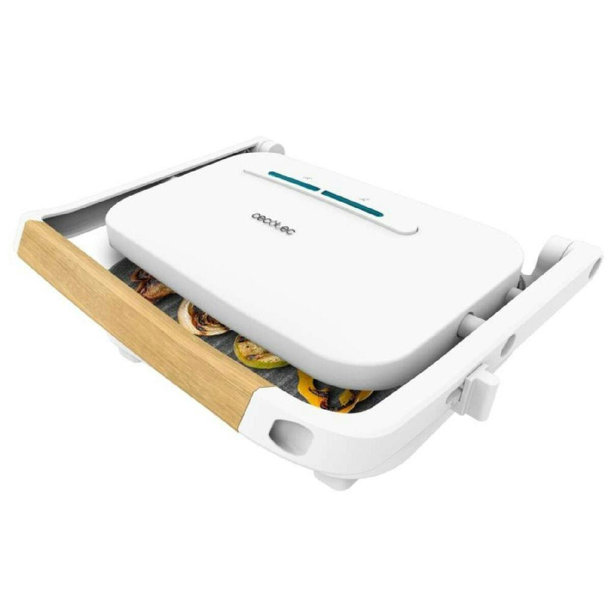 Cecotec - Barbecue Elétrico Rock'nGrill 1200 Wood W 1300 W