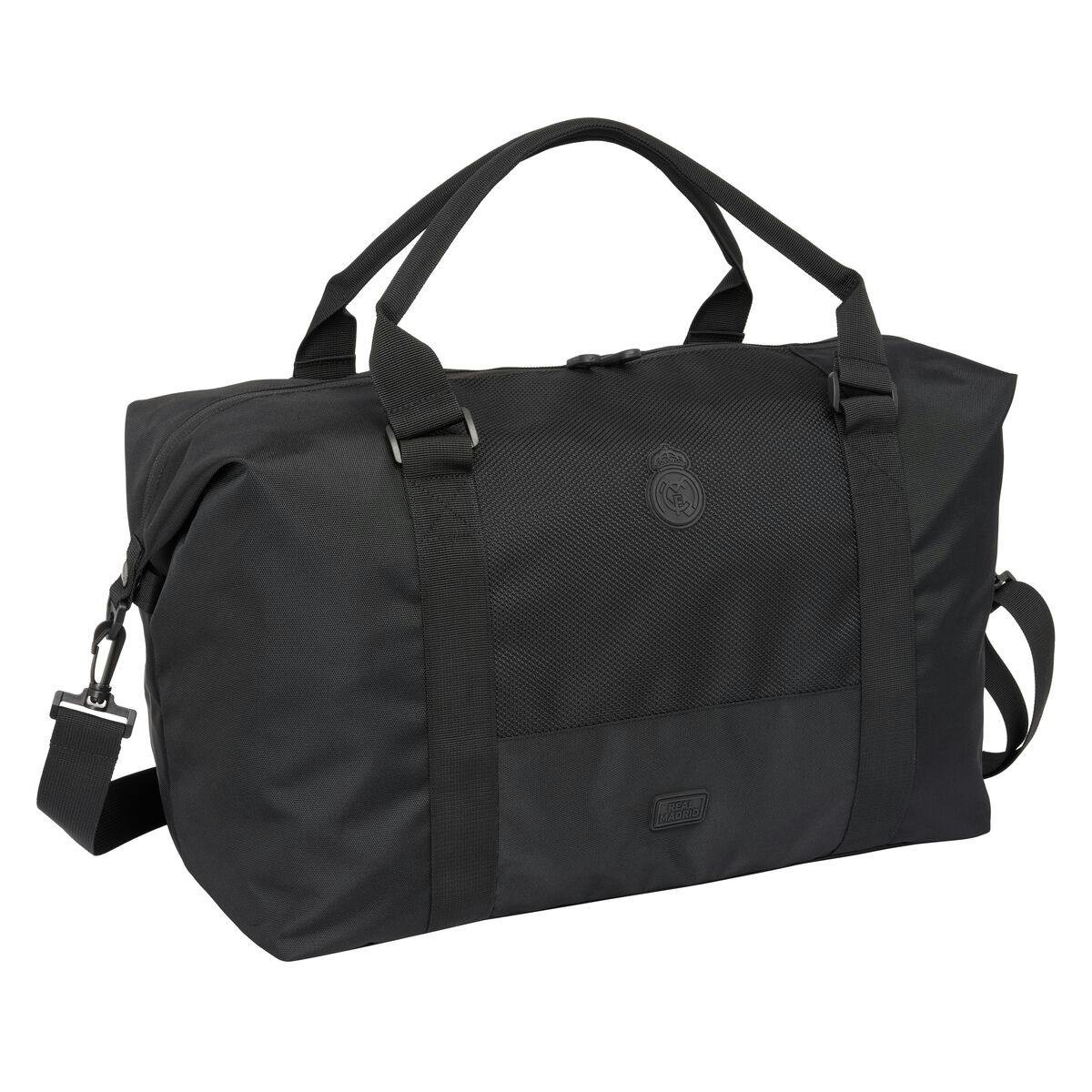 Bolsa de Viagem Real Madrid C.F. Premium Preto 50 x 29 x 22 cm