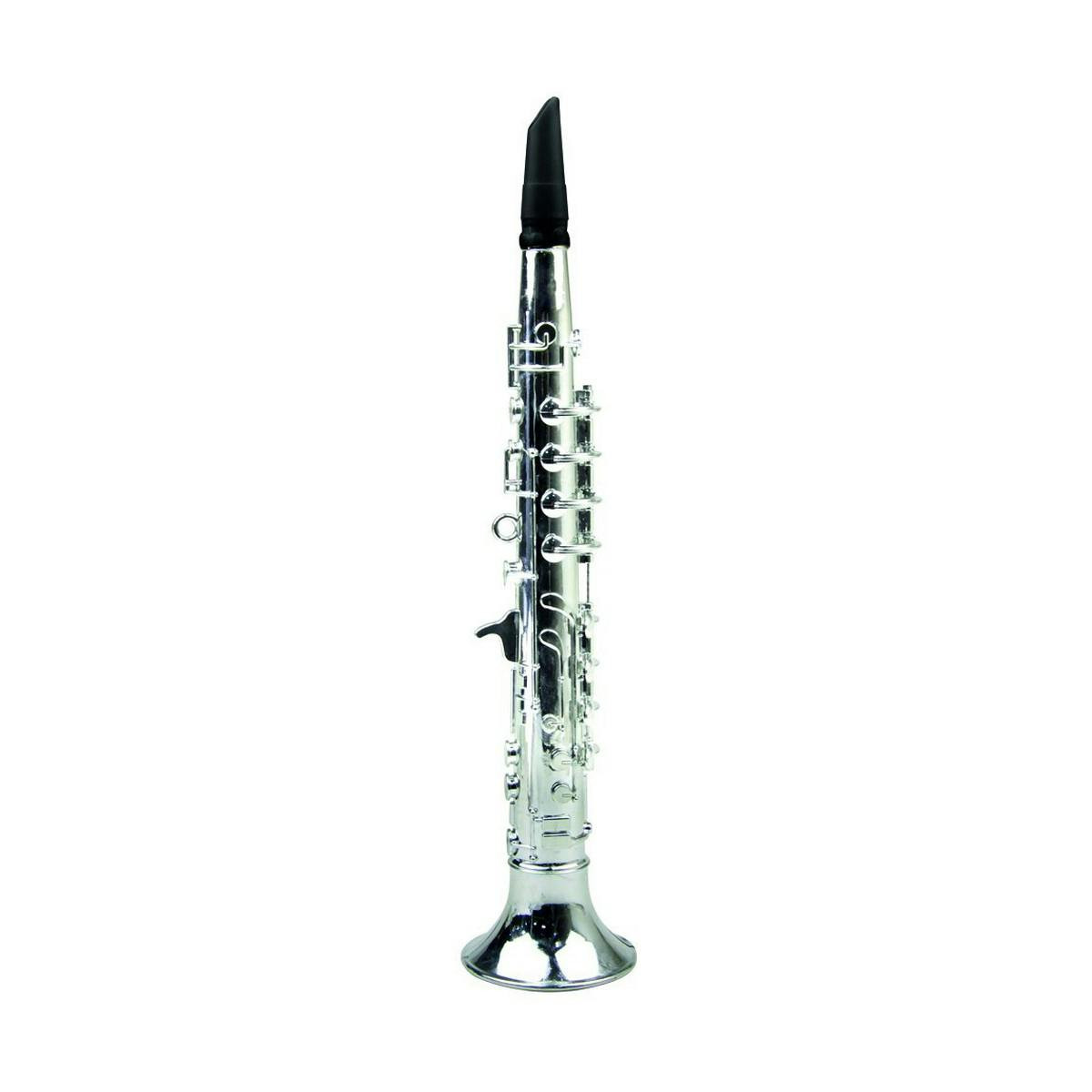 Clarinete infantil de plástico, brinquedo musical